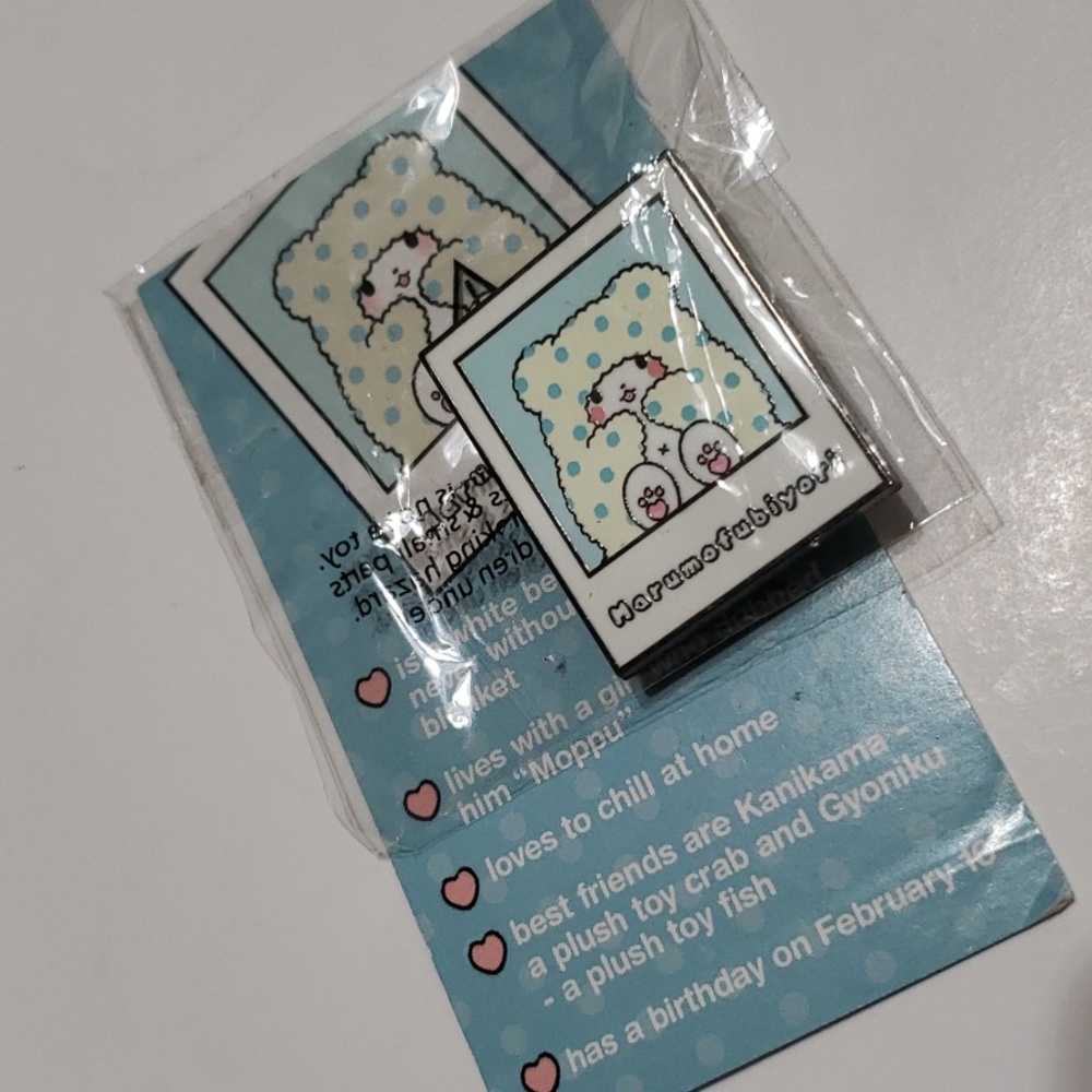 New Sanrio Enamel Pin Marumofubiyori